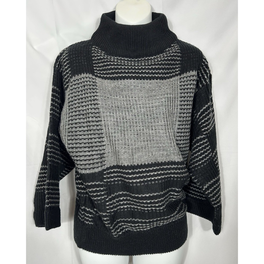 Vintage LeRoy Knit Womens Chunky Oversized Sweater‎ Size L 90s Preppy Heritage